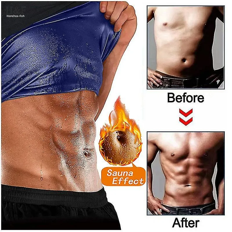 Hombres Neopreno Sudor Sauna Chaleco Cintura Adelgazar Body Shapers Chaleco Shapewear Corsé Gym Ropa Interior Mujeres 