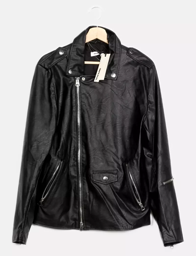 Imperial Chaqueta biker Polipiel