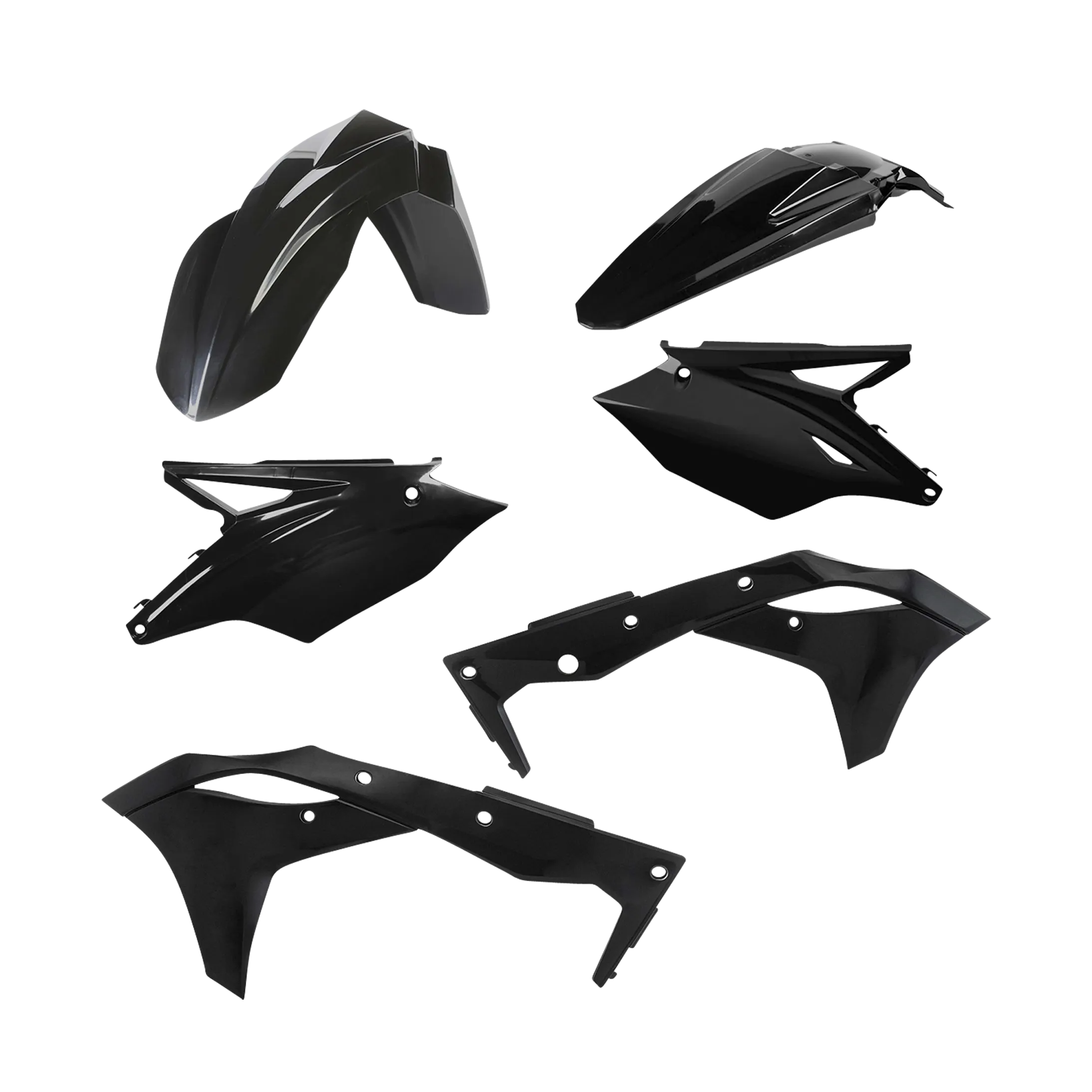 Juego de Plástico Acerbis Negro