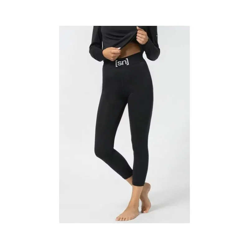 Legging 3/4 SUPER.NATURAL W TUNDRA175 TIGHT (Negro azabache)