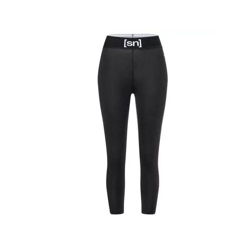 Legging 3/4 SUPER.NATURAL W TUNDRA175 TIGHT (Negro azabache)