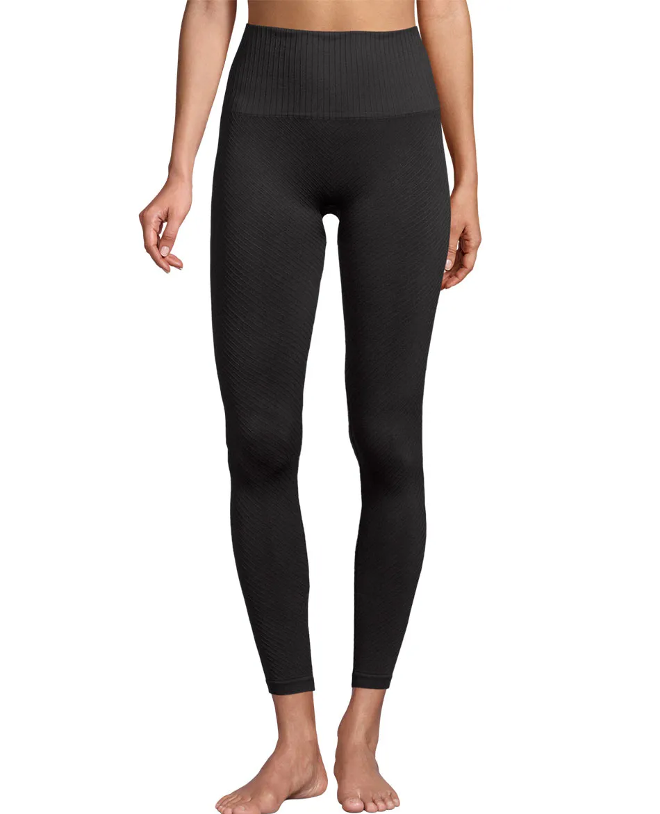 MALLA CASALL SEAMLESS GRAPHICAL RIB HIGH WAIST