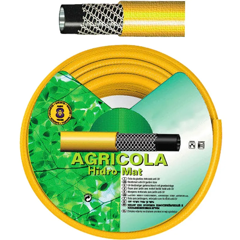 MANGUERA JARDIN HIDRO MAT Ø 19 MM.  3/4"   ROLLO 50 METROS