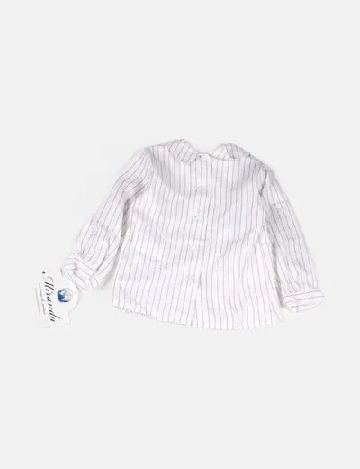 Miranda es cosa de niños Camisa blanca raya