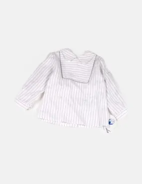 Miranda es cosa de niños Camisa blanca raya