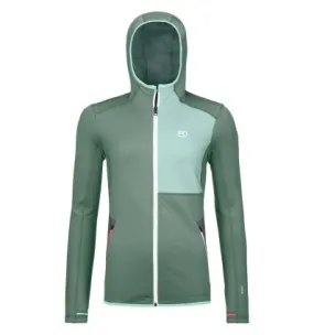 Mujer Ortovox FLEECE HOODY W (gris ártico) polar