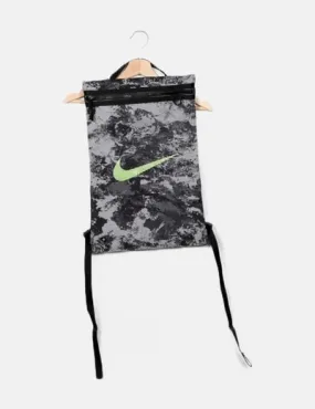 Nike Mochila gris estampada