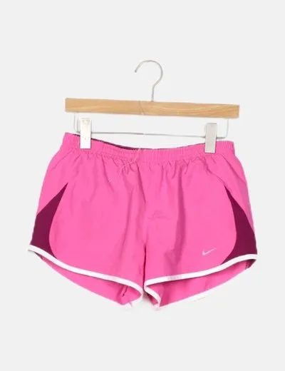 Nike Short deportivo rosa