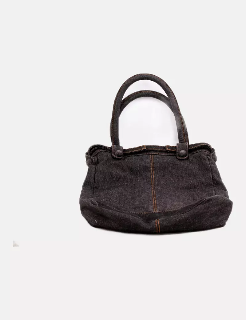 NoName Bolso denim negro