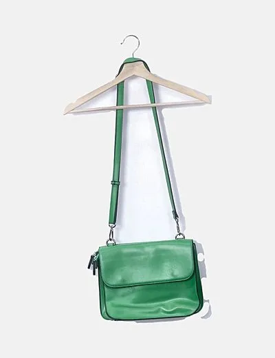 NoName Bolso satchel verde