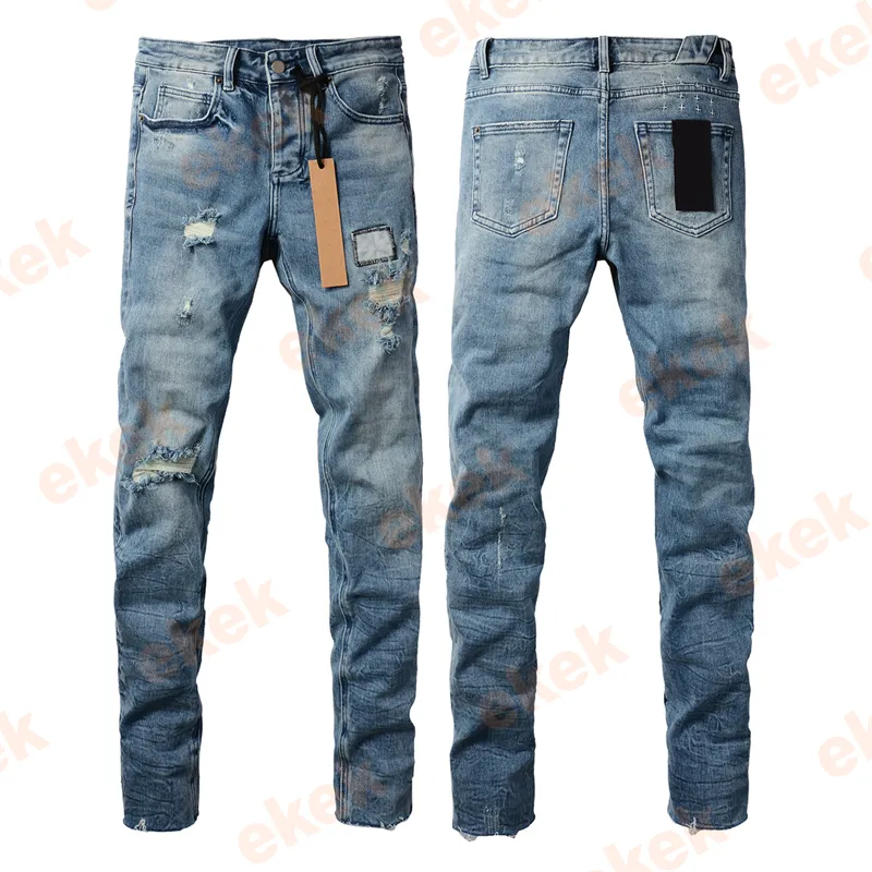 Nuevo Ksubi Jeans Designer Mens Jeans Fashion Fashion Pantalones Pantalones de pierna recta Mens Afortunados Pantalones de la cr