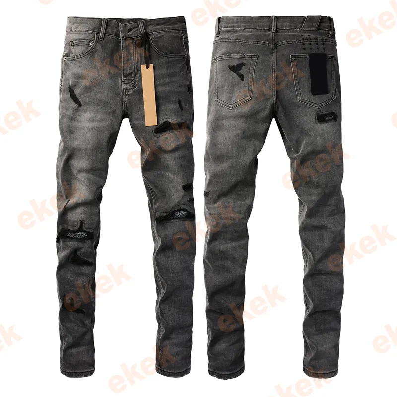 Nuevo Ksubi Jeans Designer Mens Jeans Fashion Fashion Pantalones Pantalones de pierna recta Mens Afortunados Pantalones de la cr