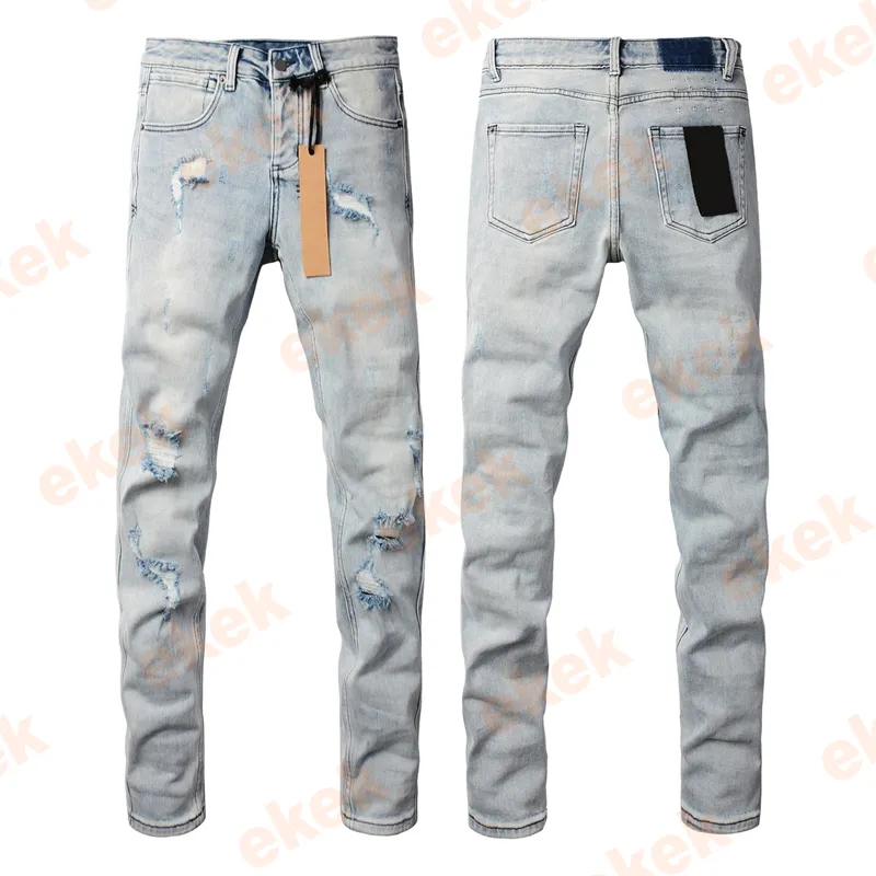 Nuevo Ksubi Jeans Designer Mens Jeans Fashion Fashion Pantalones Pantalones de pierna recta Mens Afortunados Pantalones de la cr