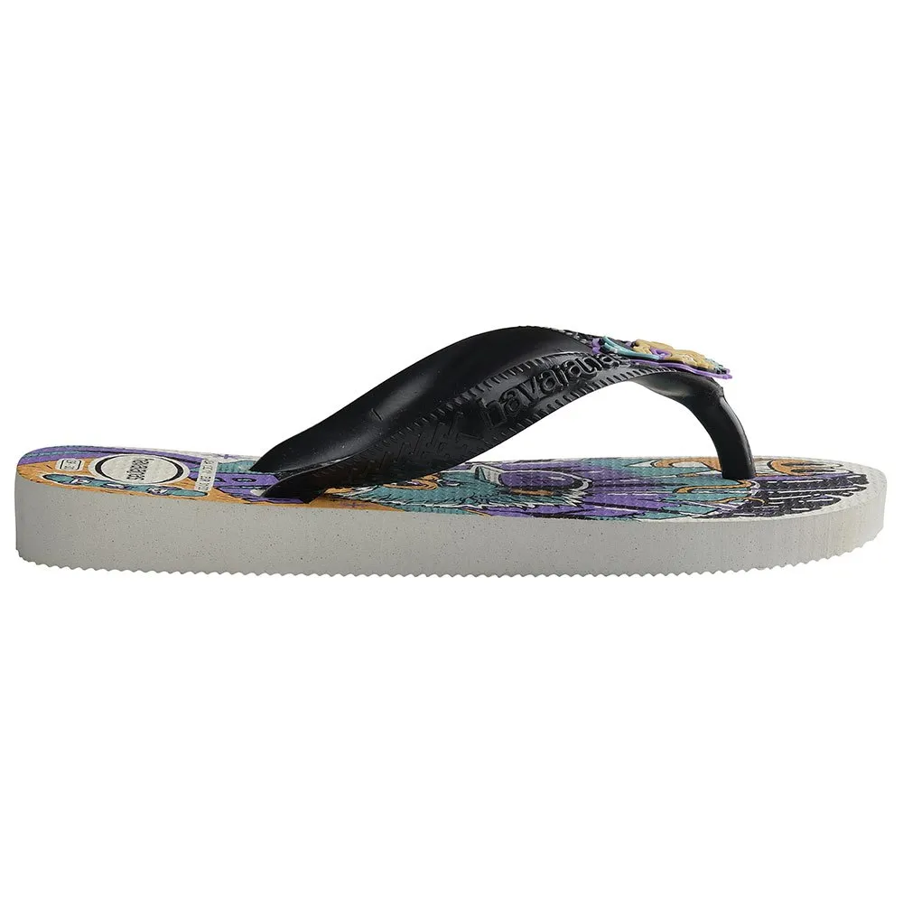 OJOTAS HAVAIANAS NIÑOS TOP GRAFITTI BLANCO