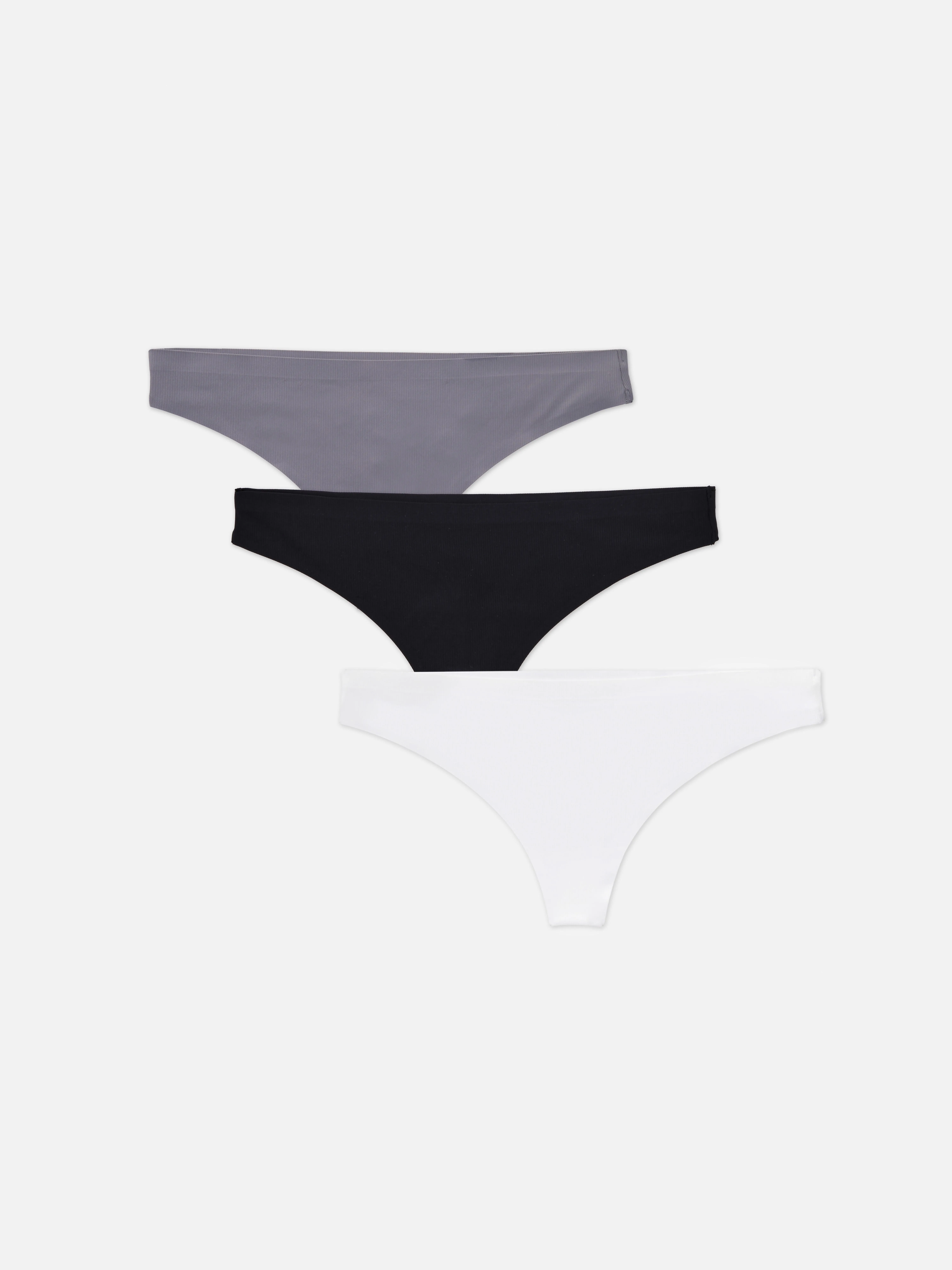 Pack de 3 tangas acanalados