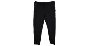 Pantalones de chándal con cordón Fendi en algodón negro 