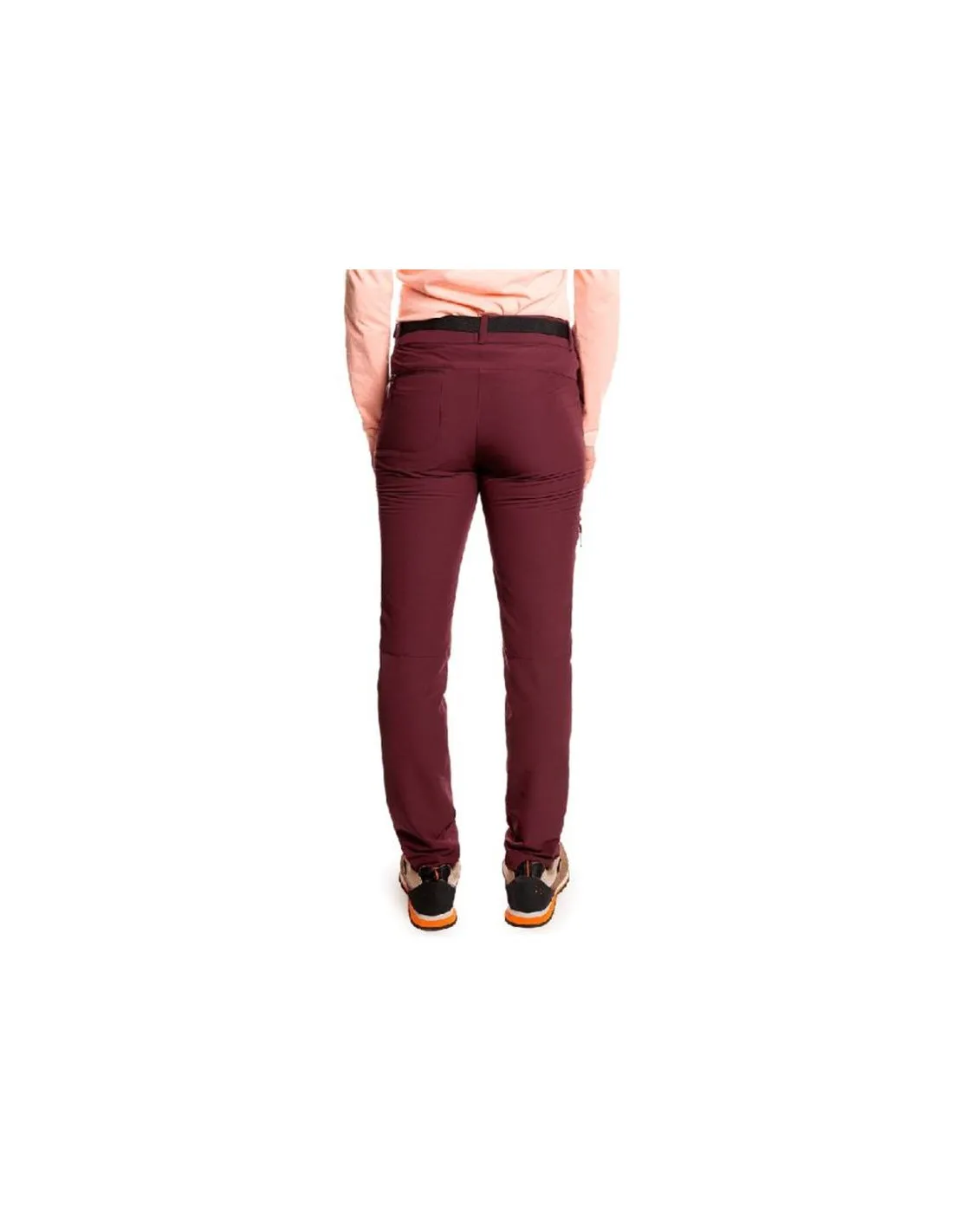 Pantalones de montaña Trangoworld Dorset Mujer Rojo