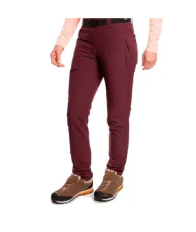 Pantalones de montaña Trangoworld Dorset Mujer Rojo