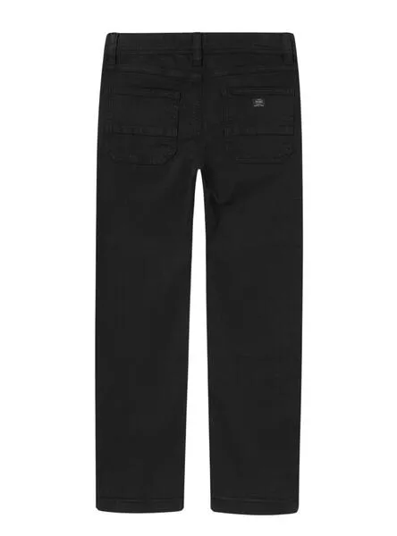 Pantalón Name It Silas Tapered Negro Para Niño