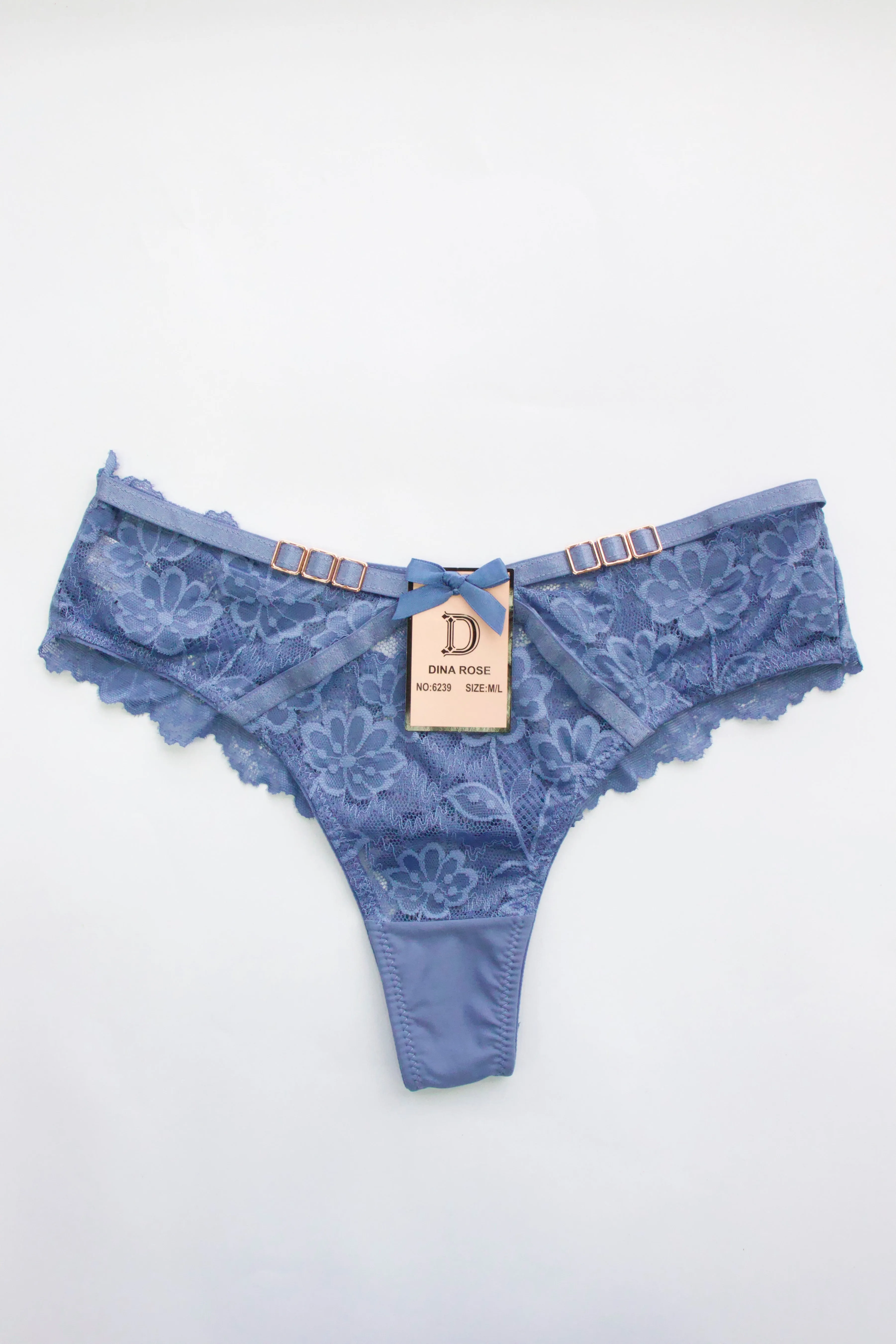 PANTY ESTILO CAHETERO DE ENCAJE 6239