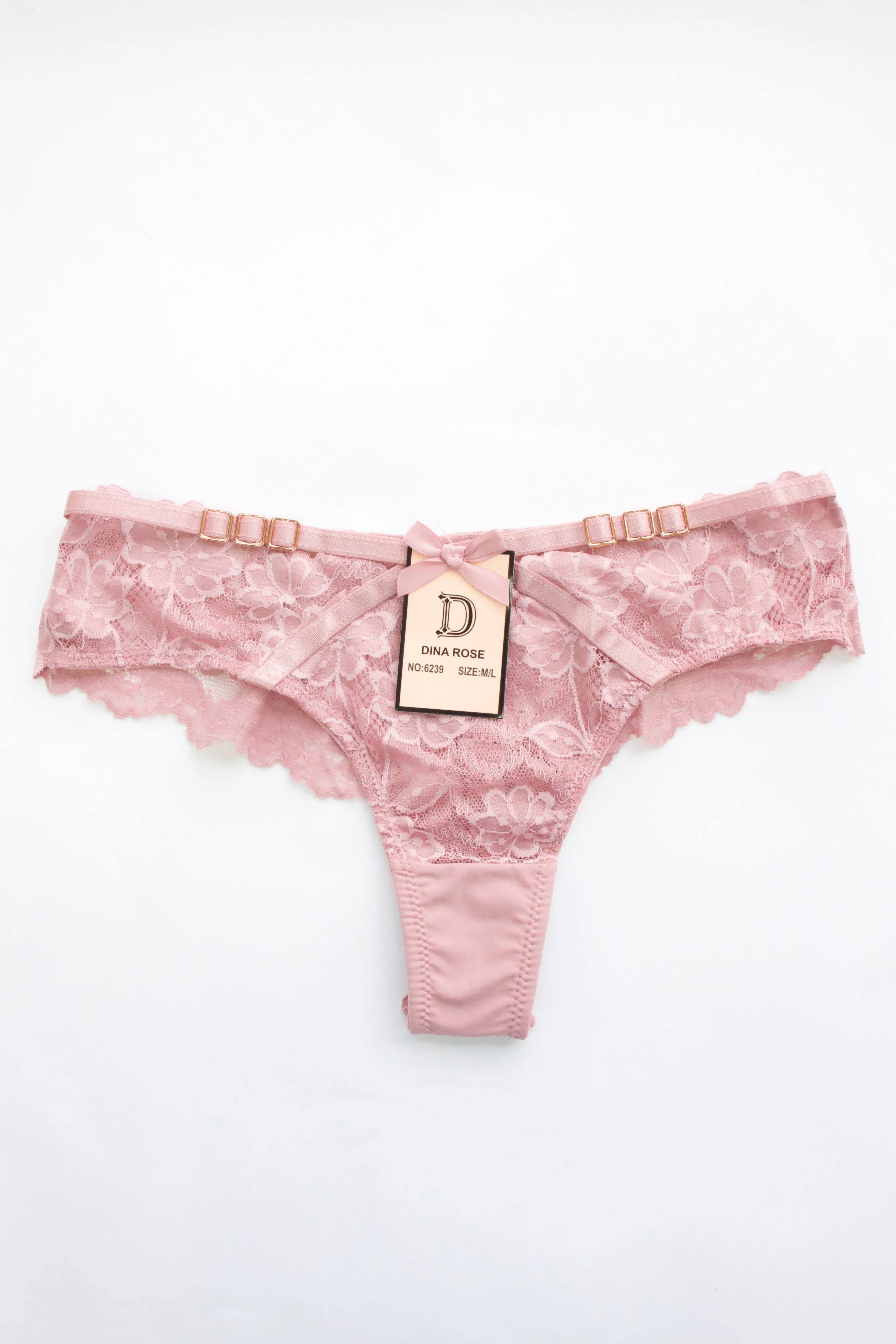 PANTY ESTILO CAHETERO DE ENCAJE 6239