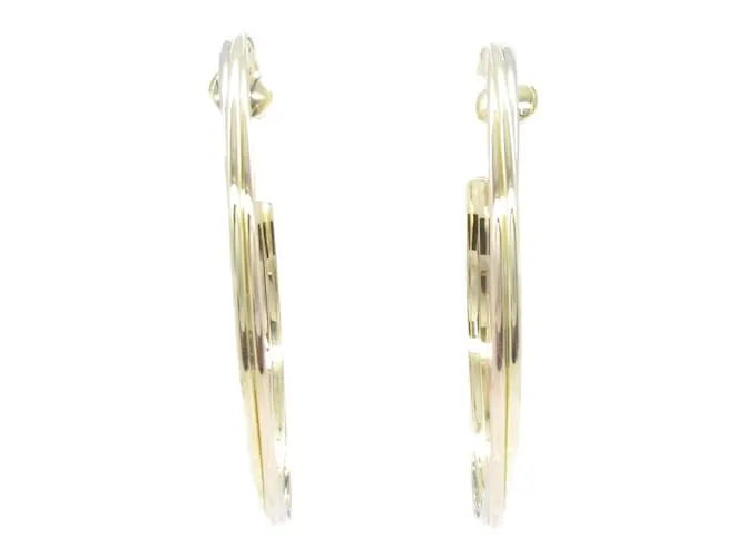 Pendientes de aro Trinity de Cartier Dorado 
