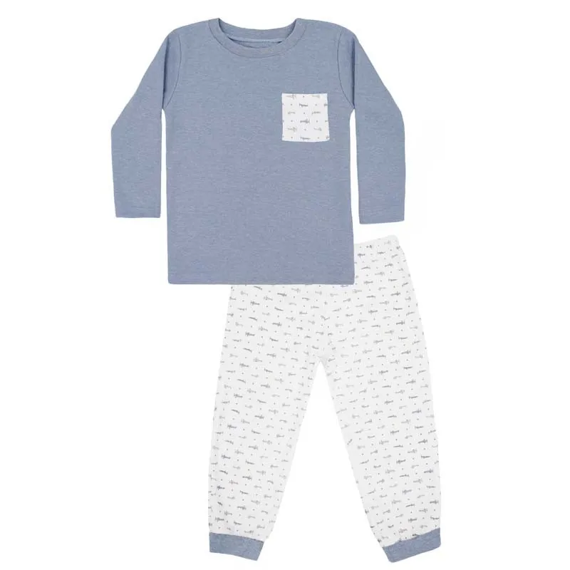 Pijama infantil de aviones de Rapife