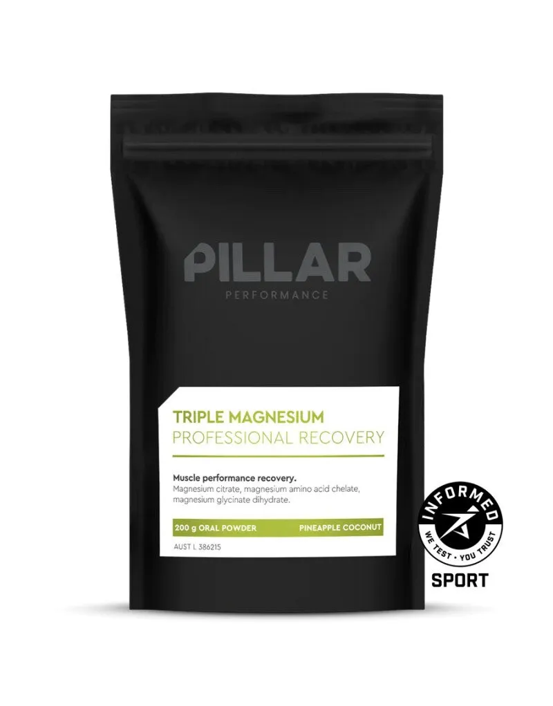 RECUPERADOR PILLAR PERFORMANCE TRIPLE MAGNESIUM PIÑA-COCO 200G