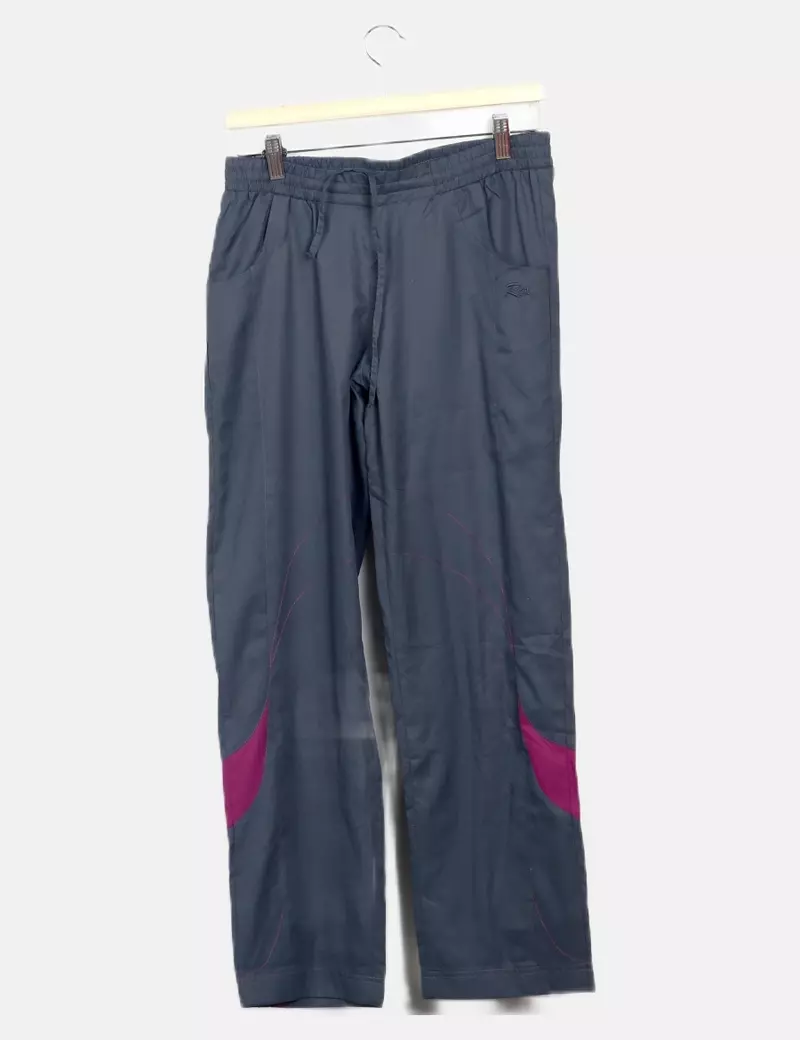 Rox Pantalón deportivo azul y morado