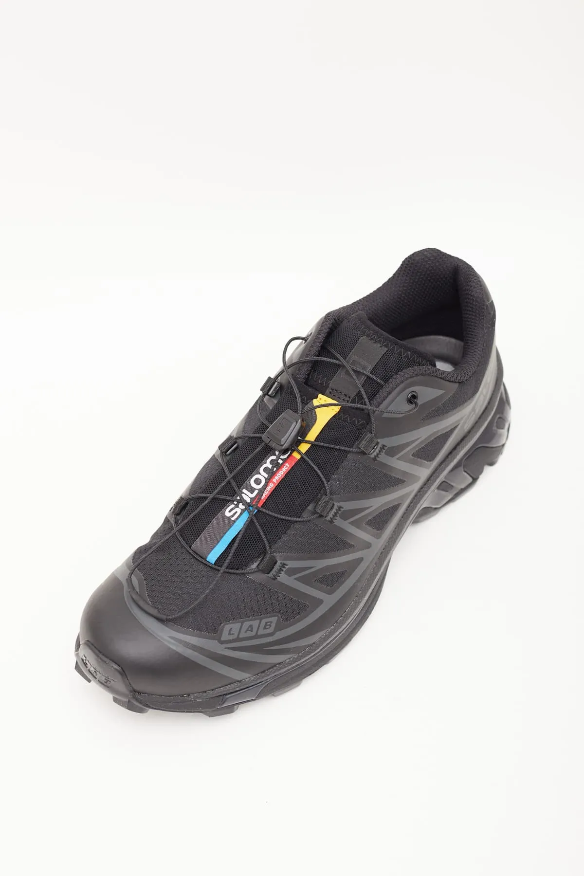 SALOMON SLAB BLACK XT6 SNEAKERS