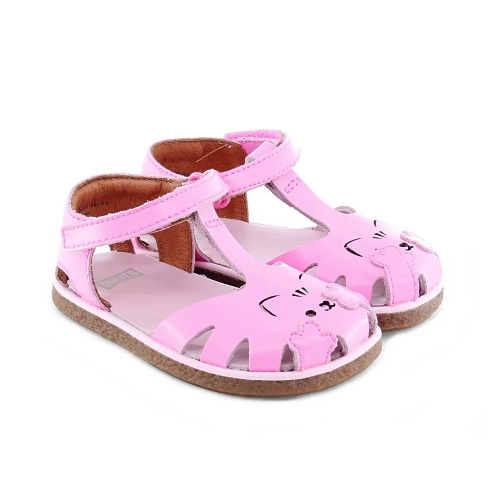 Sandalias Camper Kids Miko Twins Fucsia