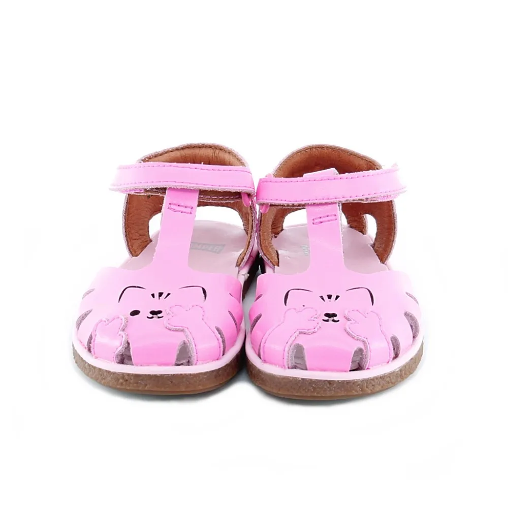 Sandalias Camper Kids Miko Twins Fucsia