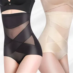 Shaper de compresión de cintura alta Corsé adelgazante Vientre Esculpir pantalones Panties Shapewear