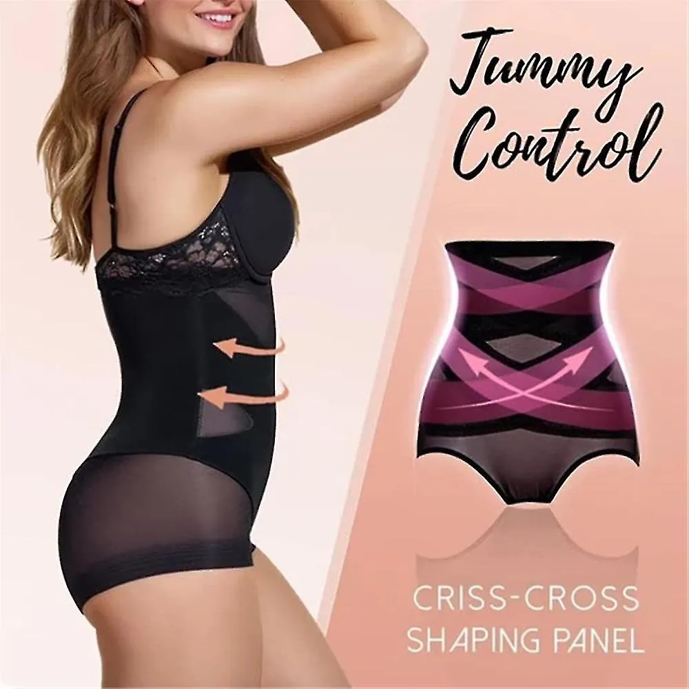 Shaper de compresión de cintura alta Corsé adelgazante Vientre Esculpir pantalones Panties Shapewear