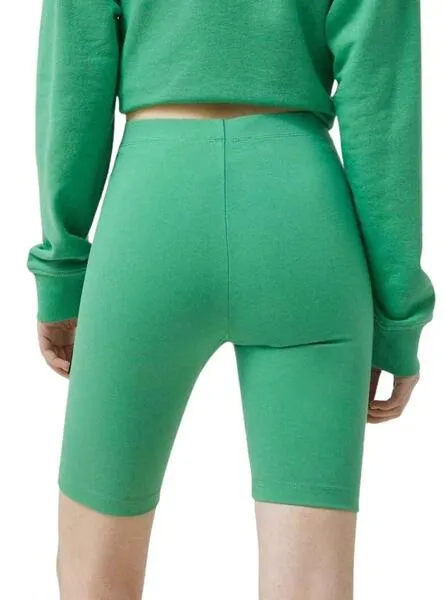 Shorts Tommy Jeans Cycle Verde para Mujer