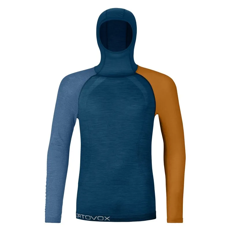 Sudadera con capucha de manga larga para hombre Ortovox 120 COMP LIGHT HOODY M (azul petróleo)