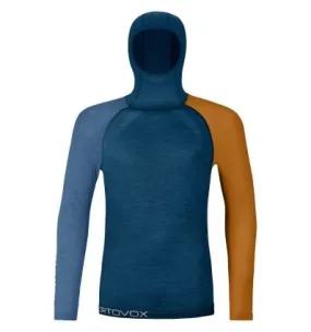 Sudadera con capucha de manga larga para hombre Ortovox 120 COMP LIGHT HOODY M (azul petróleo)