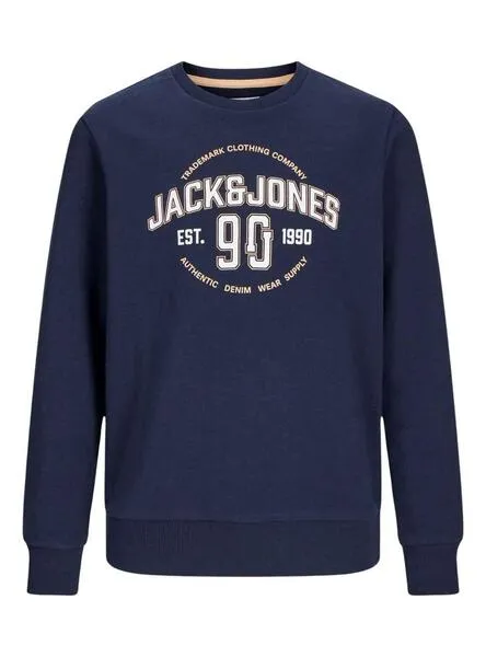 Sudadera Jack And Jones Minds Marino Para Niño