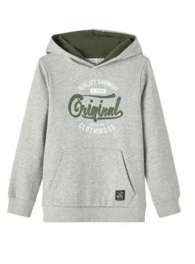 Sudadera Name It Leco Gris para Niño