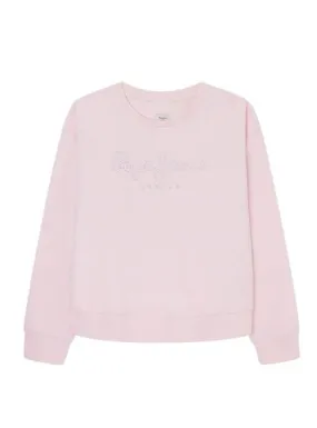 Sudadera Pepe Jeans Rose Rosa Para Niña