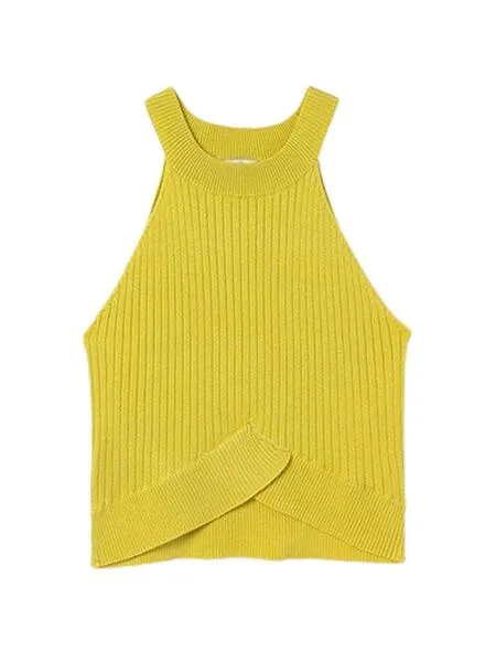 Top Mayoral Tricot Amarillo para Niña