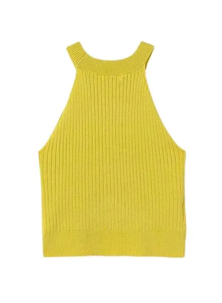 Top Mayoral Tricot Amarillo para Niña