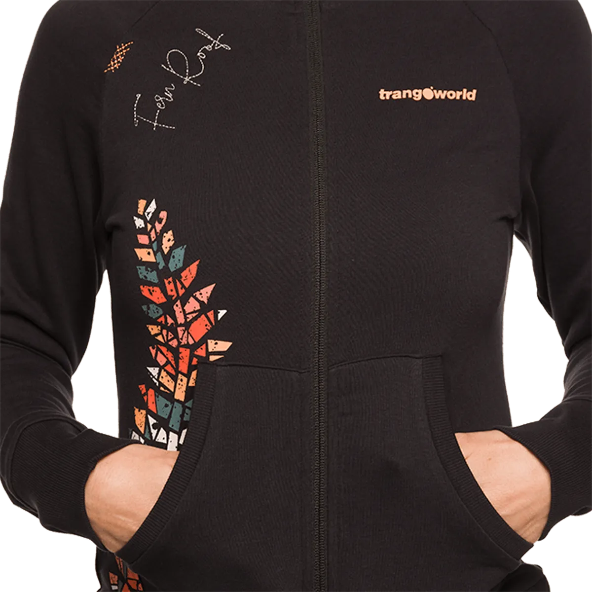 trangoworld Chaqueta Turda Negro