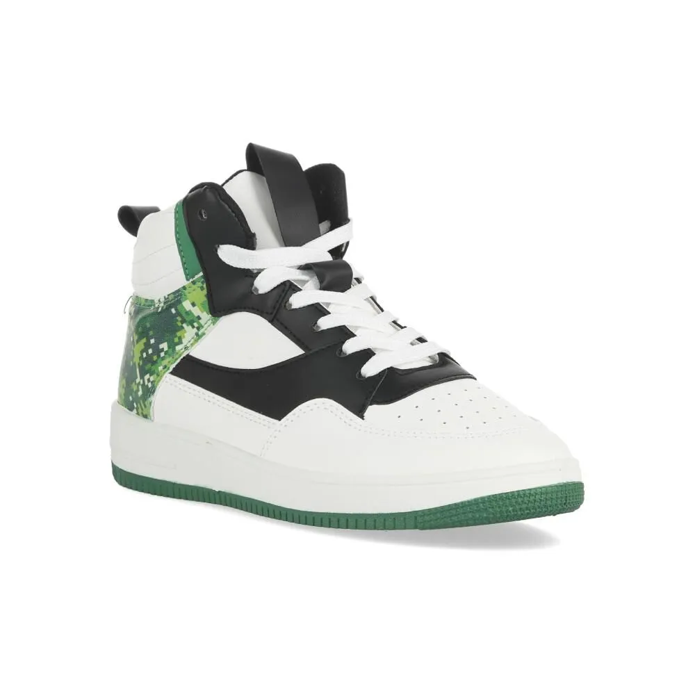 Zapatilla Infantil Niño Topsis Verde