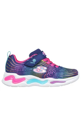 Zapatilla infantil Skechers 302338l lights wavy beams