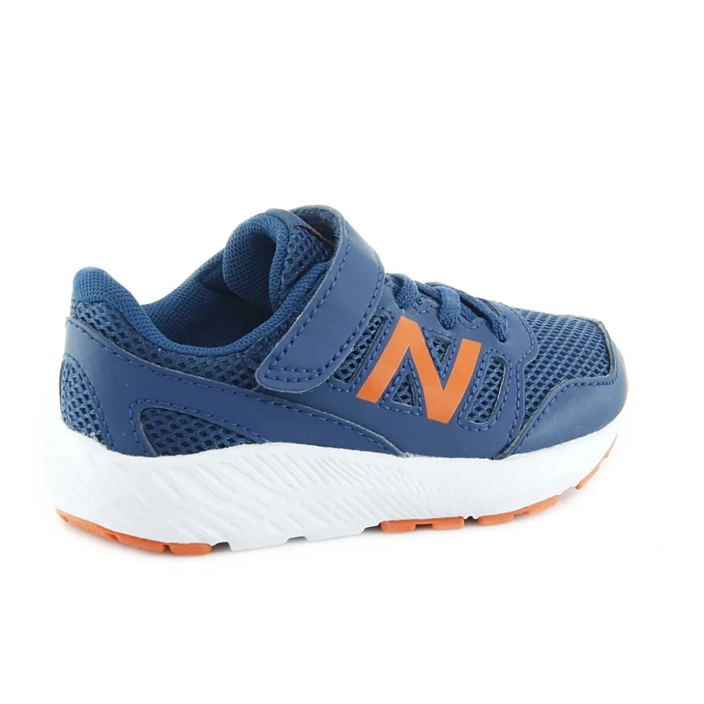 Zapatillas niños New Balance 5570 Azul-Naranja .