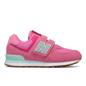 Zapatillas Urbanas Infantil New Balance 574 Rosada