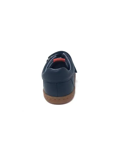 zapato azul camper velcro