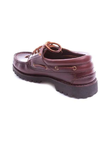 zapato camper nautico marron