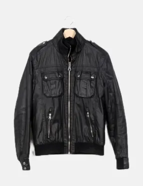 Zara Chaqueta biker negra